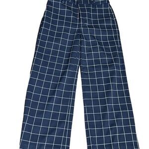 Banana Republic NWT Navy Wide Leg Cropped Dress Pants Size 2